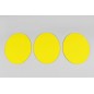 KIT UNI OVAL PLATE YL 3PC