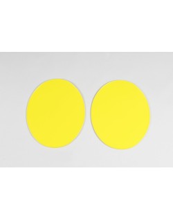 UNI OVAL PLATE YL 2PC