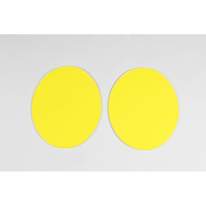 UNI OVAL PLATE YL 2PC