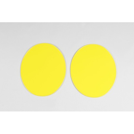UNI OVAL PLATE YL 2PC
