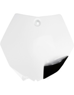 PLATE FRT SX85 13-17 WHT