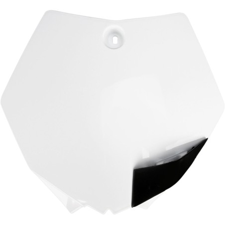 PLATE FRT SX85 13-17 WHT