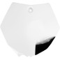 PLATE FRT SX85 13-17 WHT