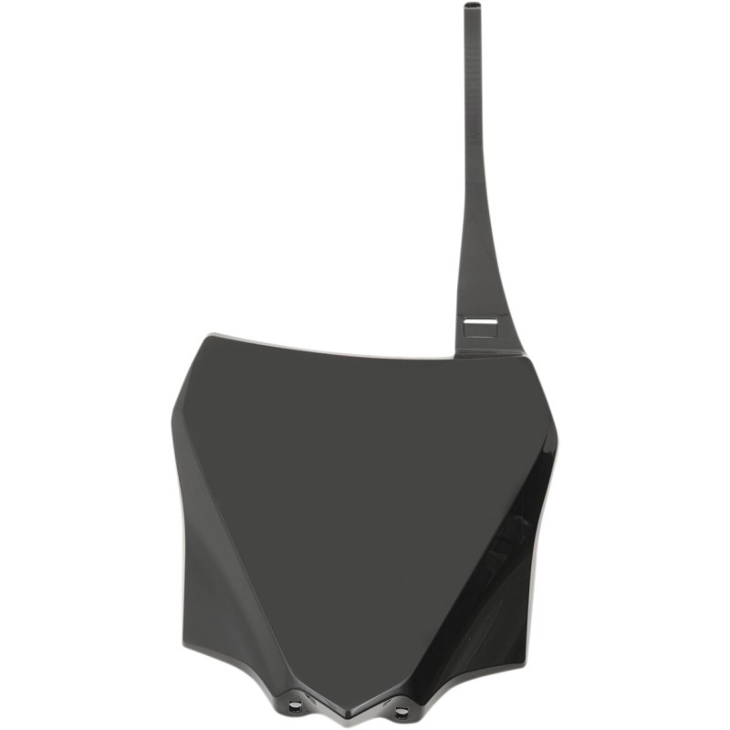FRTPLATE KX85 14-18 BLK