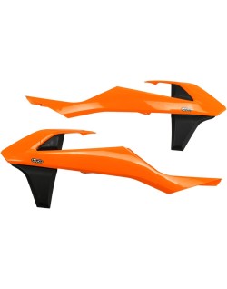 RADIATOR CVR KTM 16-18 OR/BK