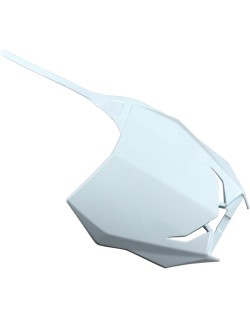 PLATE  FRT RMZ450 18- WHITE