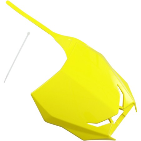 PLATE  FRT RMZ450 18- YELLOW