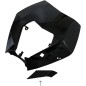 HEADLIGHT PLAST EXC 09-13 BLK