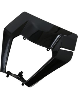 HEADLIGHT EXC 17-19 BK
