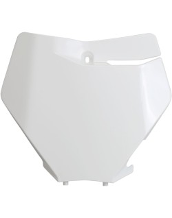PLATE FRT SX/SXF 19-22 WHITE