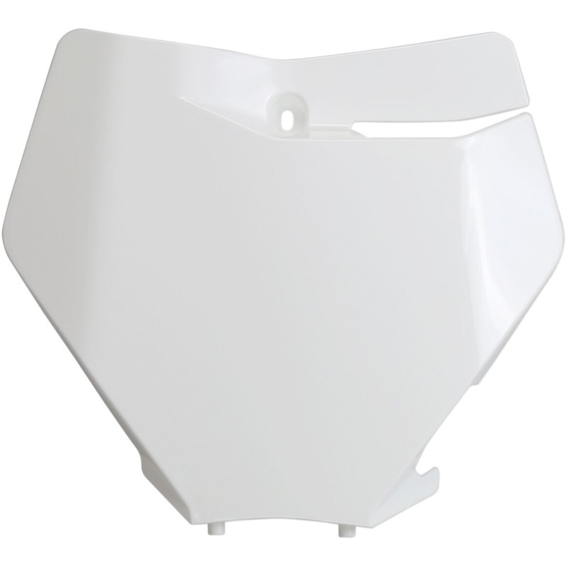 PLATE FRT SX/SXF 19-22 WHITE