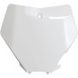PLATE FRT SX/SXF 19-22 WHITE