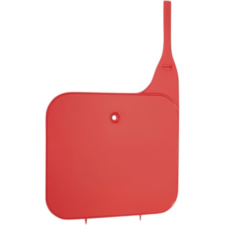 FRT PLATE CR'S 83-89 RED