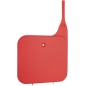 FRT PLATE CR'S 83-89 RED