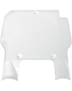FRT PLATE KX 89-95 WHITE