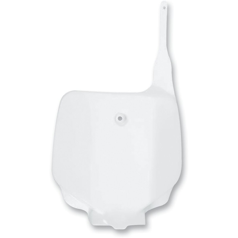 FRTPLATE KX80/85 98-13 WHT