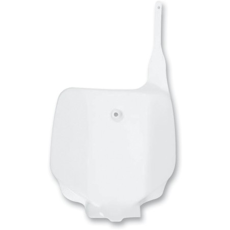 FRTPLATE KX80/85 98-13 WHT