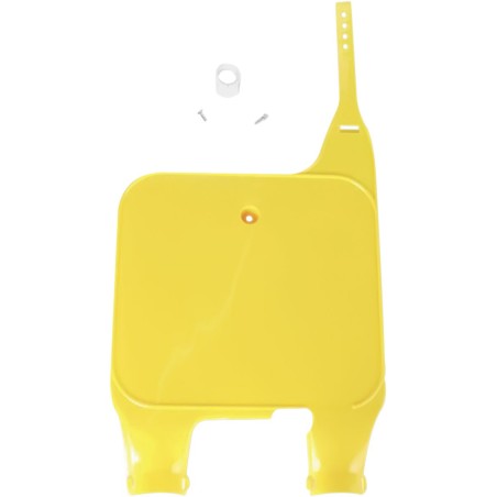 FRT PLATE RM 89-95 YEL