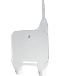 FRT PLATE KTM 89-92 WHT