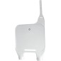 FRT PLATE KTM 89-92 WHT