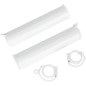 FORK GUARDS KTM WHITE