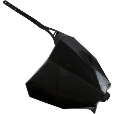 FRT PLATE CRF450R/RX 17- BLK