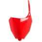 FRT PLATE CRF450R/RX 17- RED