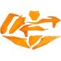 BODY KIT SX/SXF 19-22 FLO OR