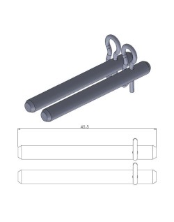 BRAKE PAD PIN