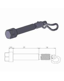 BRAKE PAD PIN