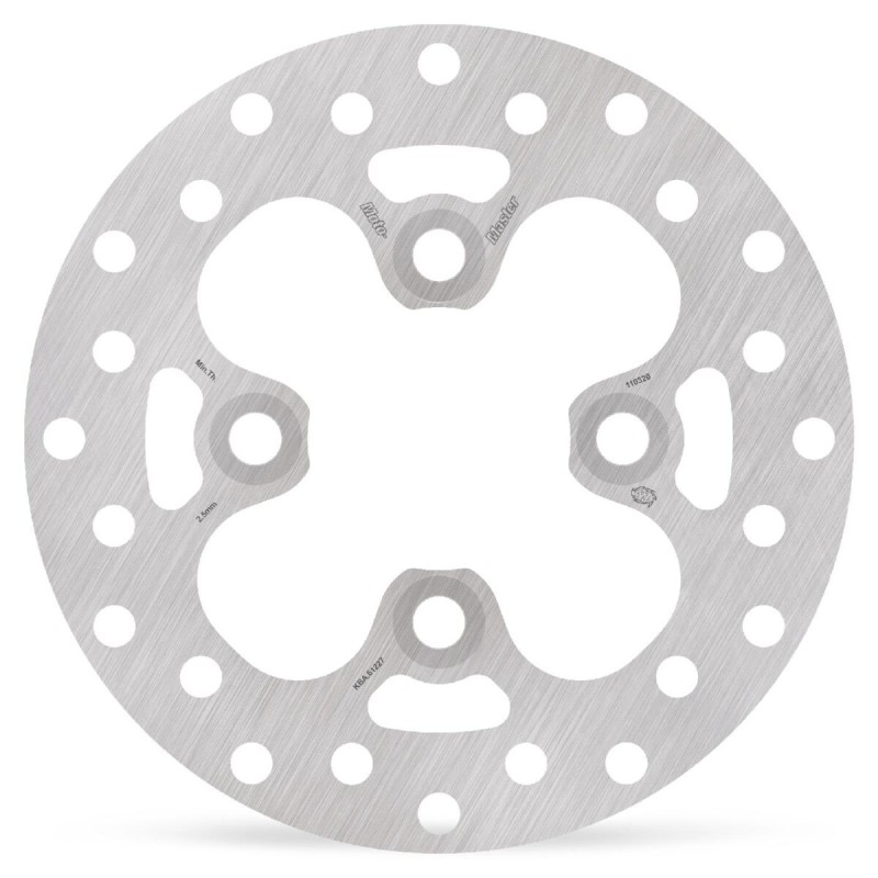 BRAKE DISC ROUND FRONT