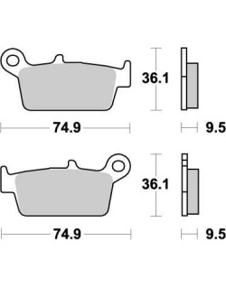 BRAKE PAD NITRO