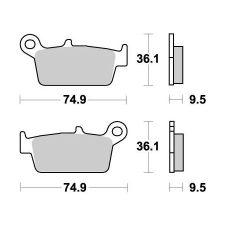 BRAKE PAD NITRO