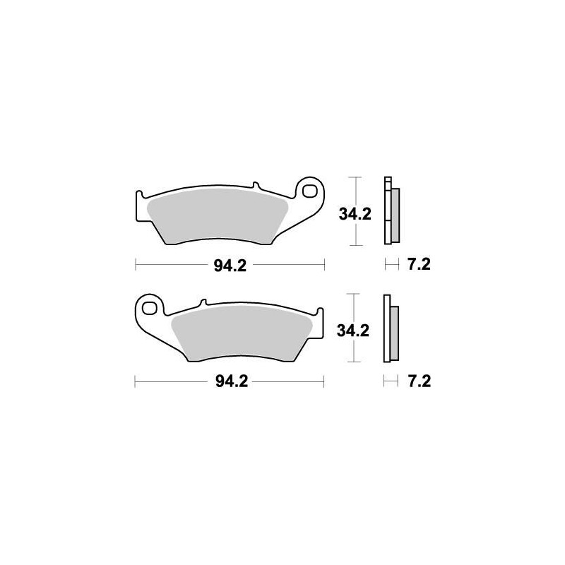 BRAKE PAD NITRO