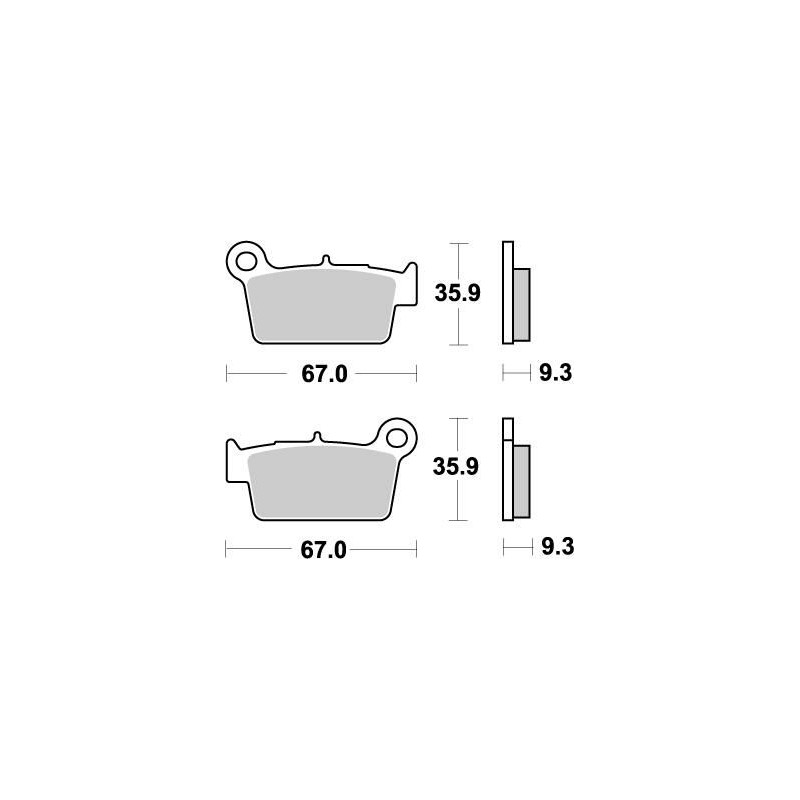 BRAKE PAD NITRO