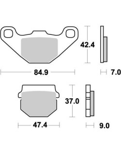 BRAKE PAD NITRO