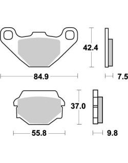 BRAKE PAD NITRO
