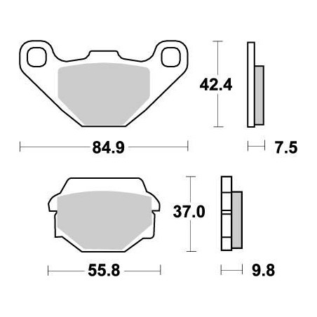 BRAKE PAD NITRO