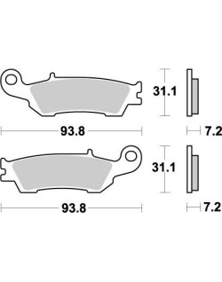 BRAKE PAD NITRO