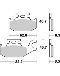 BRAKE PAD NITRO