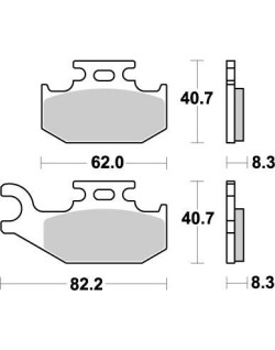 BRAKE PAD NITRO