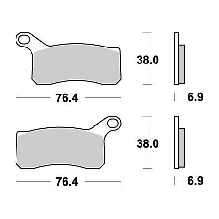 BRAKE PAD NITRO