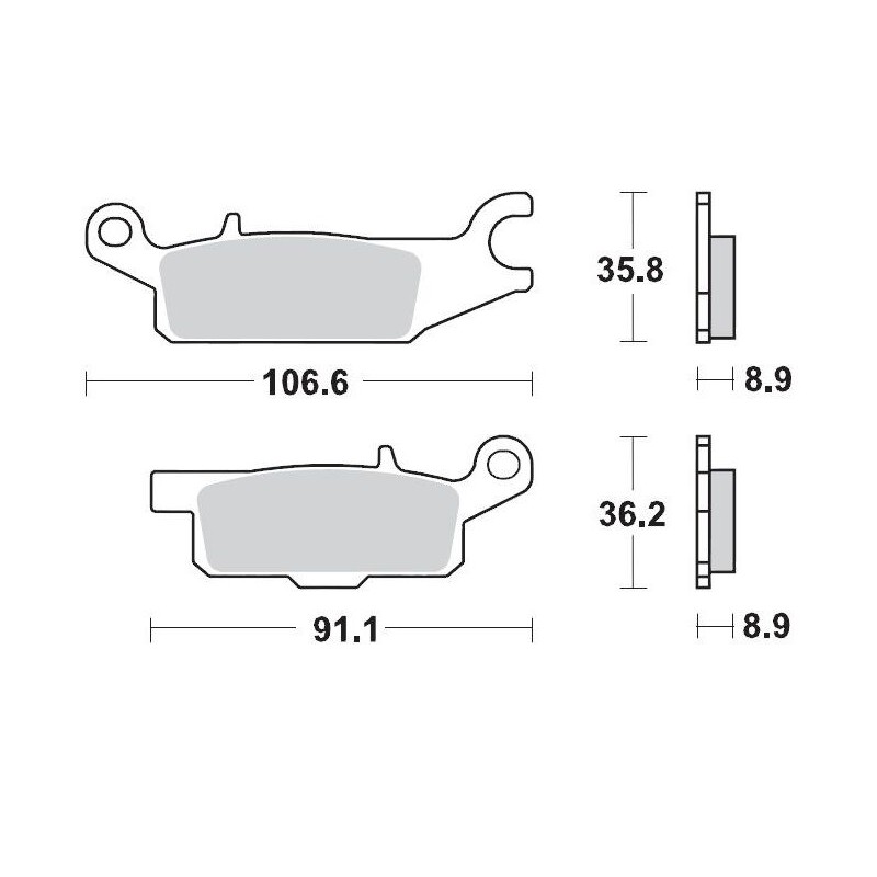BRAKE PAD NITRO