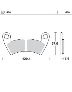 BRAKE PAD NITRO