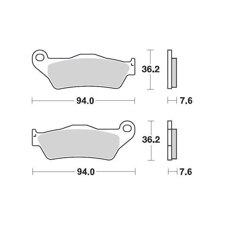 BRAKE PAD NITRO SPORT