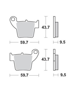 BRAKE PAD NITRO SPORT