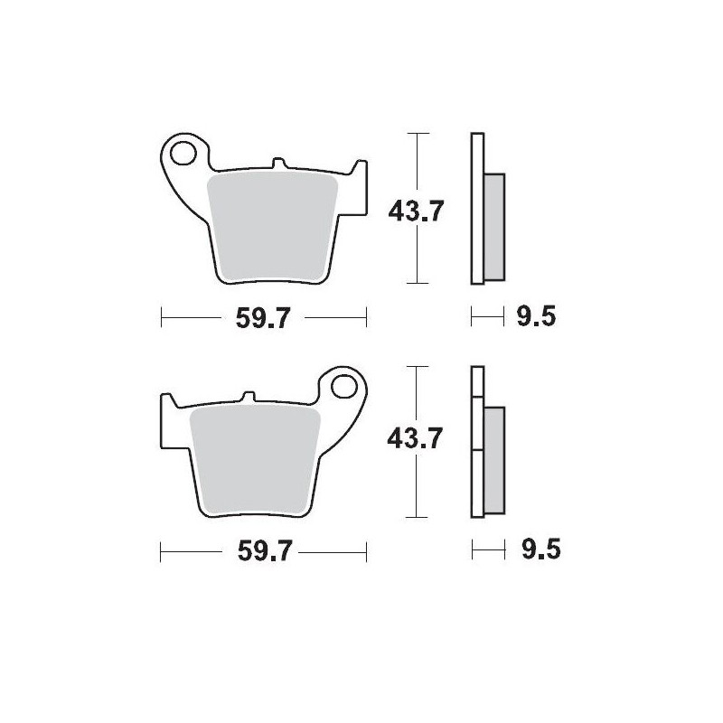 BRAKE PAD NITRO SPORT