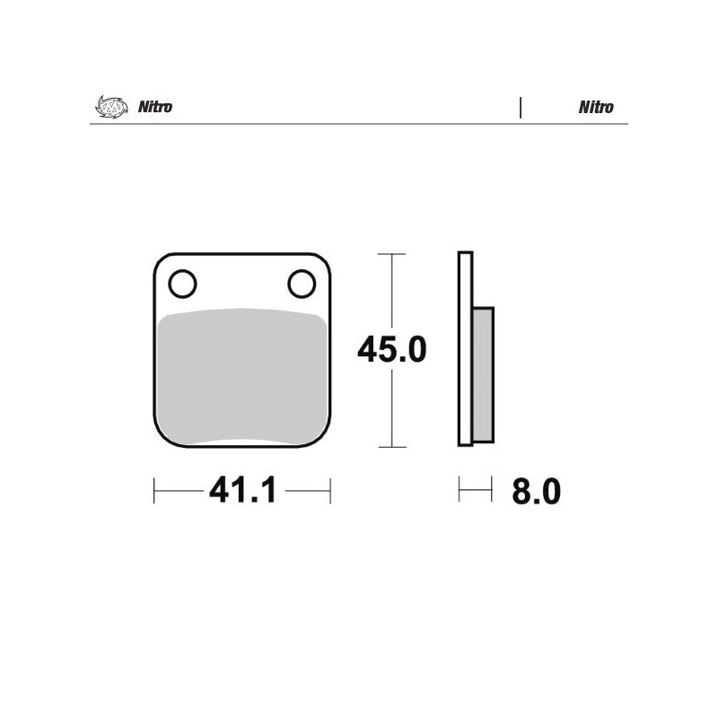 BRAKE PAD NITRO