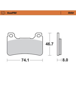 BRAKE PAD SINTER FRONT