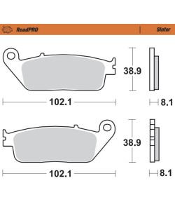 BRAKE PAD SINTER FRONT